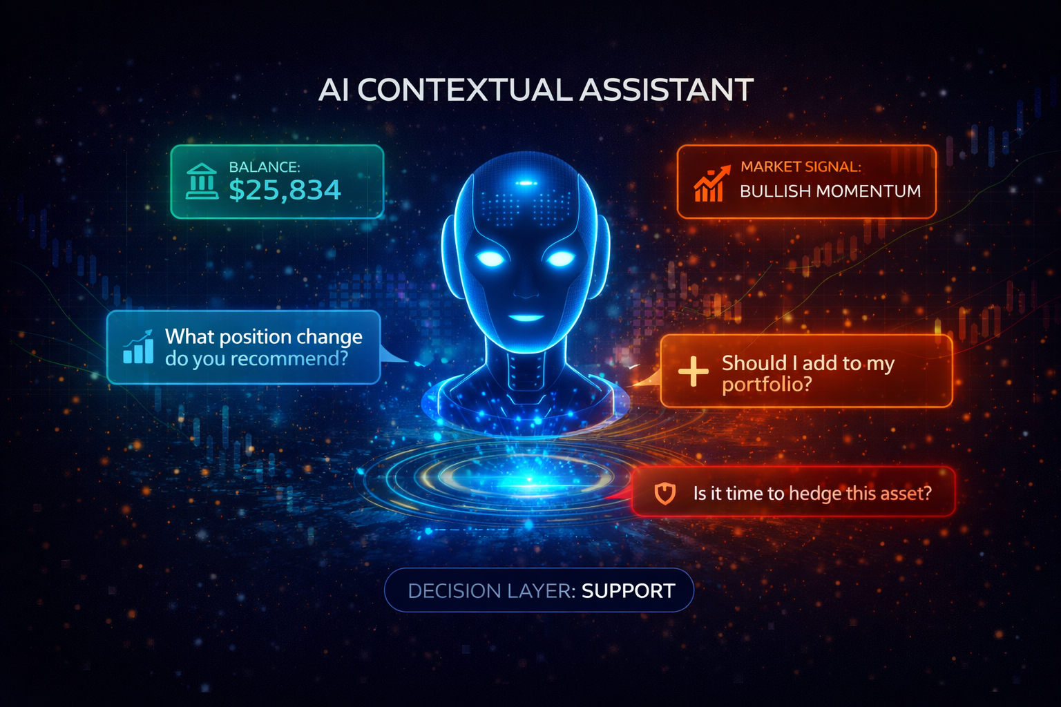 AI contextual assistant visual