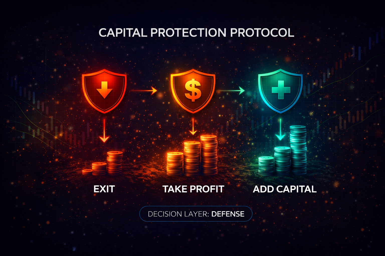Capital protection protocol visual